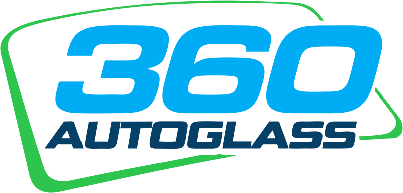 360 auto glass logo